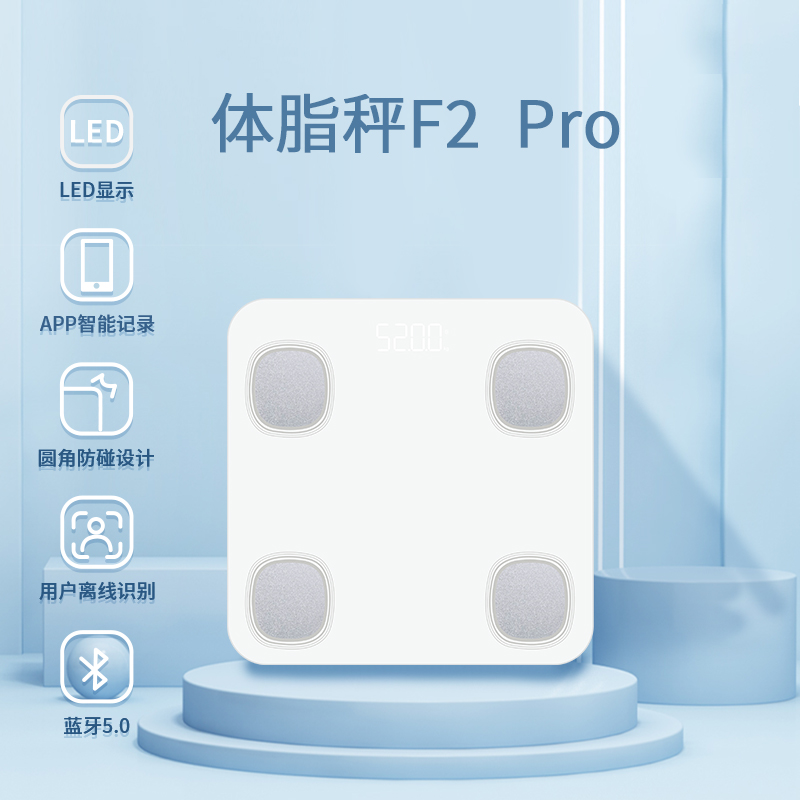 泰迪信 F2 Pro 智能体脂秤高清大图