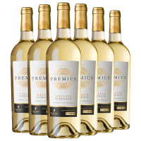 法国原瓶进口 普莱密斯 庄园半甜白葡萄酒PREMIUSYVONMAUMOELLEUX 整箱装750ml*6