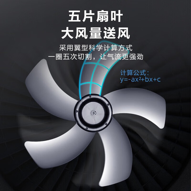 美的(Midea)落地电风扇机械式强风轻音16吋台立两用台地扇3档风速可调大角度左右送风(线下同款) FSA40UE