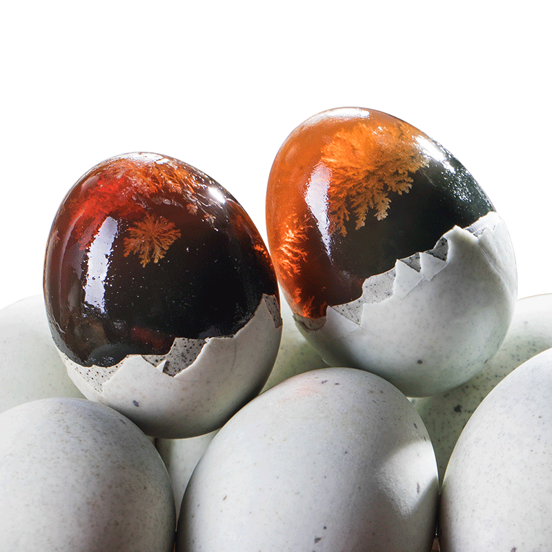 中华特色高邮馆88baba牌高邮松花蛋皮蛋变蛋50克20枚华东