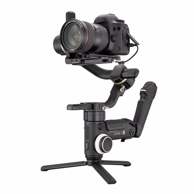 智云Crane云鹤3s 相机稳定器 Vlog微单单反稳定器摄影机手持云台三轴防抖拍摄