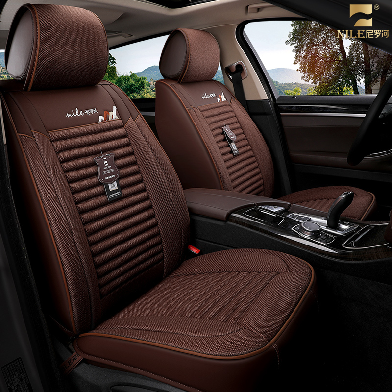 汽车坐垫四季通用大众途观帕萨特迈腾宝马5系x3全包围座套