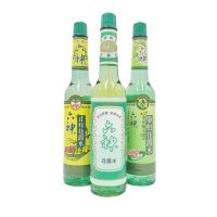 六神经典玻璃瓶花露水夏季清凉舒爽止痒驱蚊祛痱老牌国货195毫升