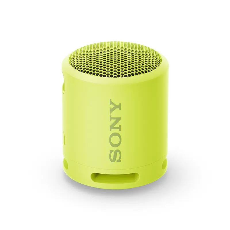 Sony/索尼 SRS-XB13 防水重低音便携蓝牙音箱 IP67防水防尘 柠檬黄