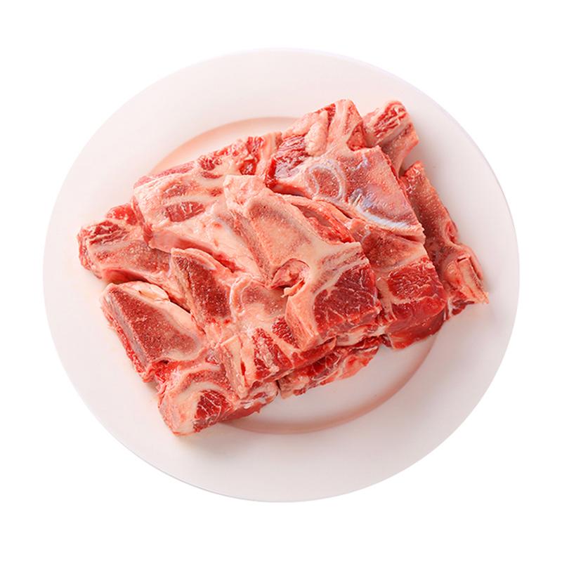 科尔沁 速冻牛肉 炖汤牛骨 国产 内蒙古牛肉 取自牛蝎子 袋装 1kg