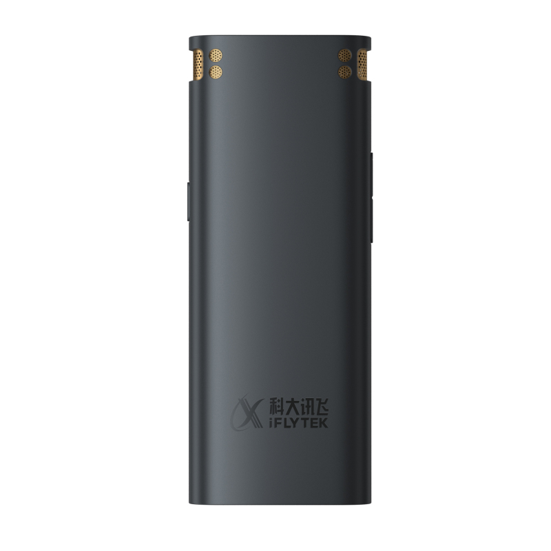 科大讯飞(iFLYTEK)SR302 AI录音笔 录音实时转写文字 高清降噪 中英翻译 多端共享 小巧机身 星空灰