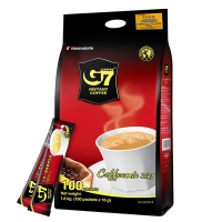 越南进口中原G7原味速溶咖啡1600g(100条) 国际版 实惠装三合一咖啡香浓正品
