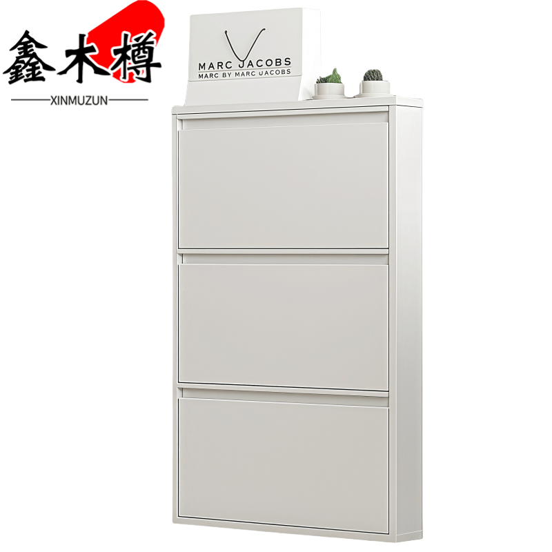 鑫木樽鞋柜65*12.2*103cm个高清大图