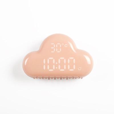 藕色 觅趣|云朵闹钟学生用卧室床头静音可爱创意智能少女心ins多功能
