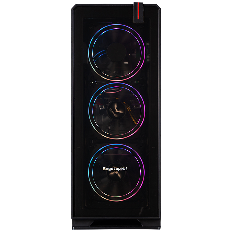 攀升 锐龙 六核十二线程R5 2600/RX580 升RX590 8G 游戏型 AMD主机 吃鸡主机 3A平台高配游戏主机 组装机 台式机 电脑主机整机