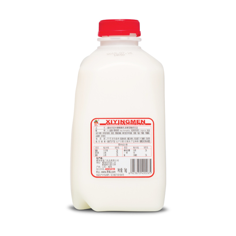 藏密灵菇木糖醇酪乳发酵型酸奶饮品 1kg*4/箱