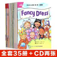 培生幼儿英语第二辑预备级全套35册[附2张英式发音CD光盘] 3-5-6岁少儿童英语阅读教材小宝宝英语启蒙故事图画书