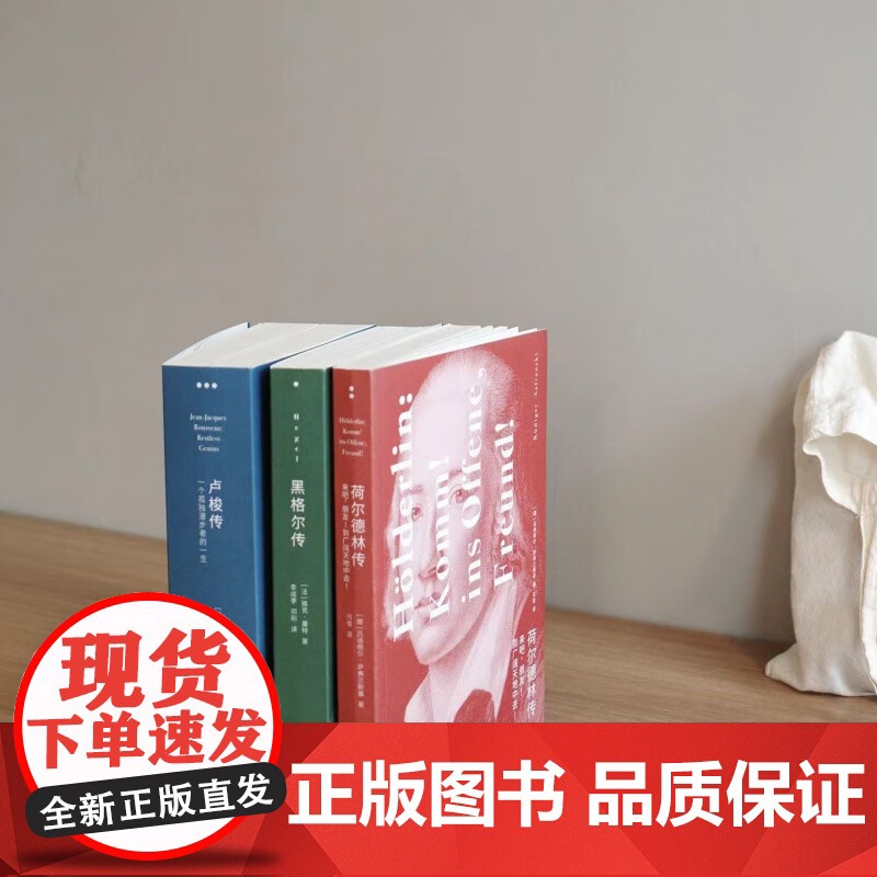 卢梭传/黑格尔传/荷尔德林传 诗人哲学家的人生故事德国哲学人类思想发展史 上海人民出版社正版图书籍高清大图