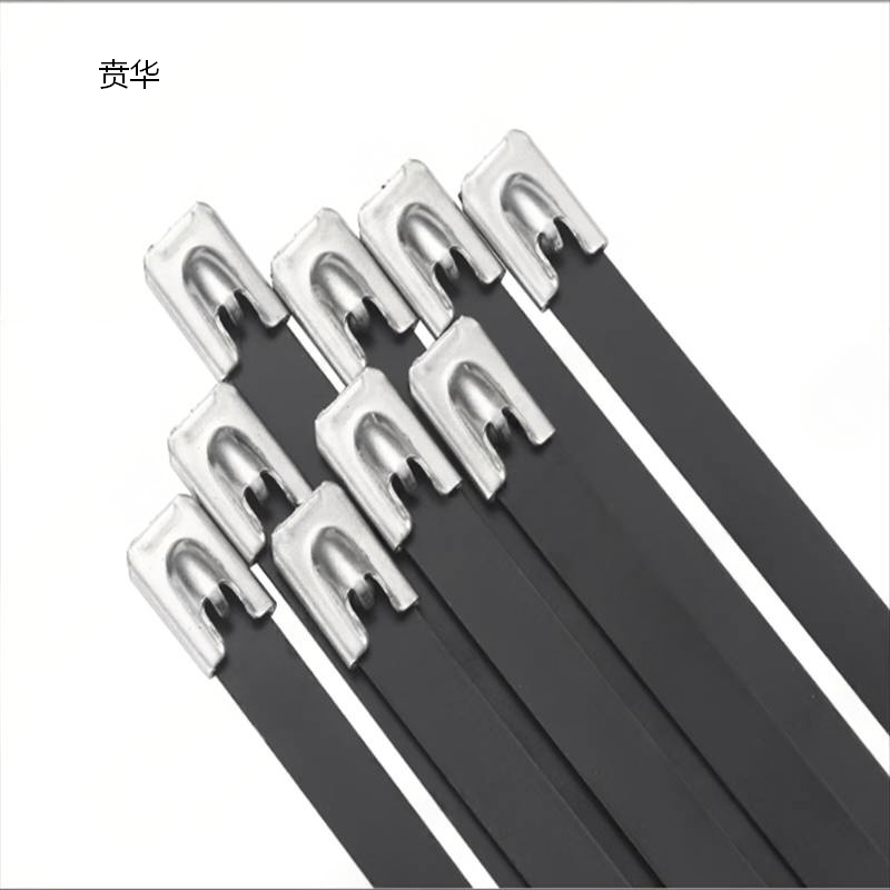 贲华 包塑不锈钢扎带 9x200mm 个高清大图