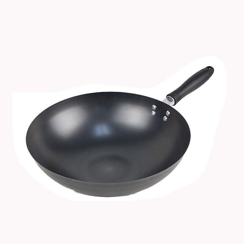 苏泊尔supor炒锅轻炒锅铁锅精铸炒锅圆底锅燃气灶专用fc32p132cm无盖