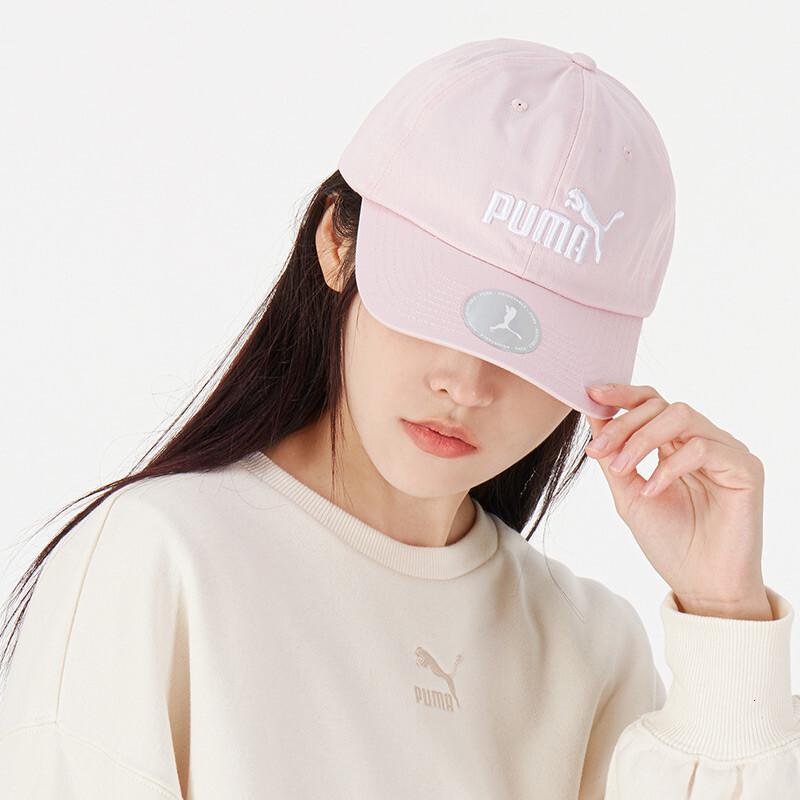 PUMA彪马男帽女帽情侣帽子 2022夏季新款运动帽时尚潮流设计ins休旅游帽透气穿搭休闲帽 022416-78/全棉柔