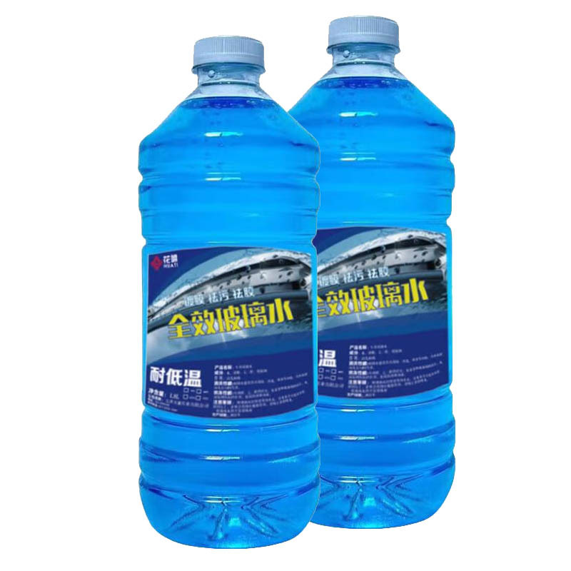 花啼 车用防冻玻璃水 去污雨刮清洁水 1.8L 0℃ 12瓶/箱