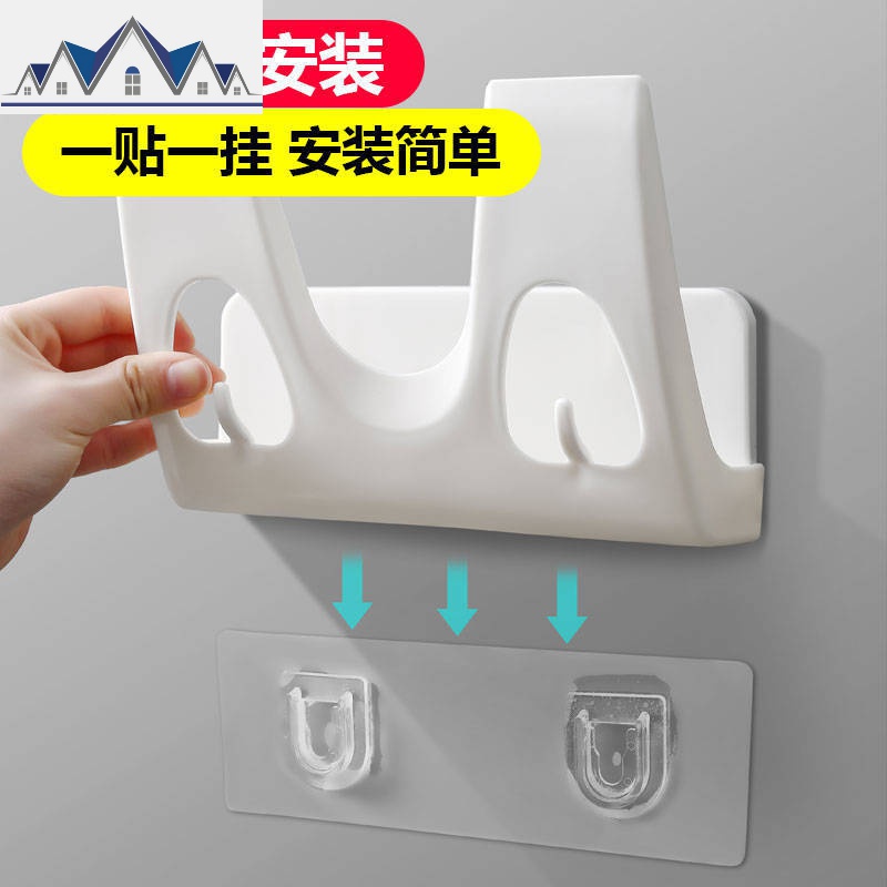 免打孔厨房大锅盖架壁挂式多功能砧板收纳架家用菜板置物架省空间 三维工匠高清大图