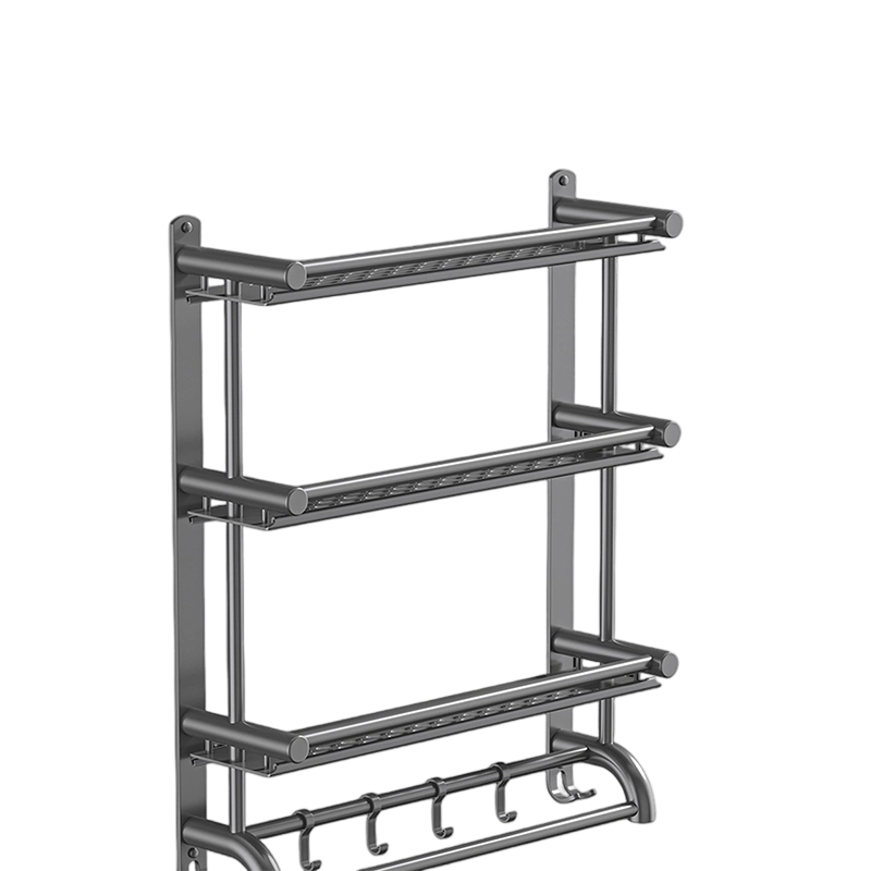 LONMATE 卫生间置物架免打孔50cm 一个高清大图