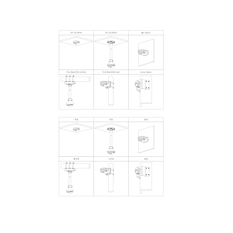 大华网络摄像机DH-DAE-CDBW3433F-M-IPC台高清大图