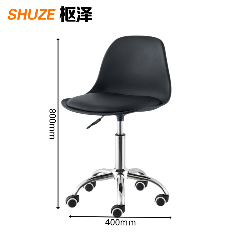 枢泽 吧台椅 升降椅 滑轮款 把高清大图