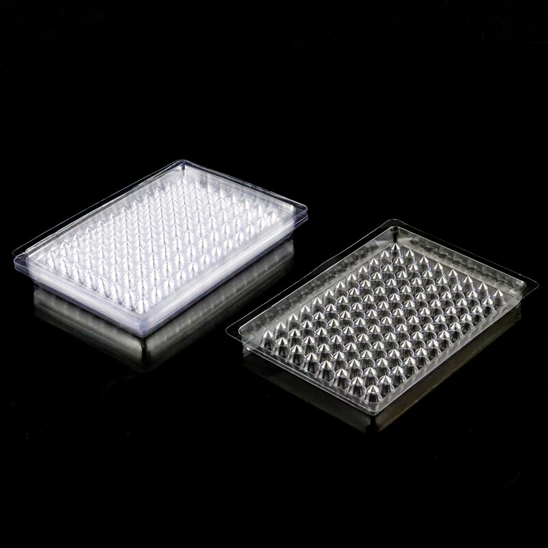 海斯迪克 一次性血凝板反应板 HKCL-453 V型110° 10个 1包高清大图