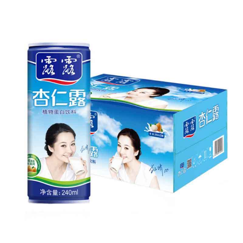 露露经典款杏仁露240ml*20罐一箱装