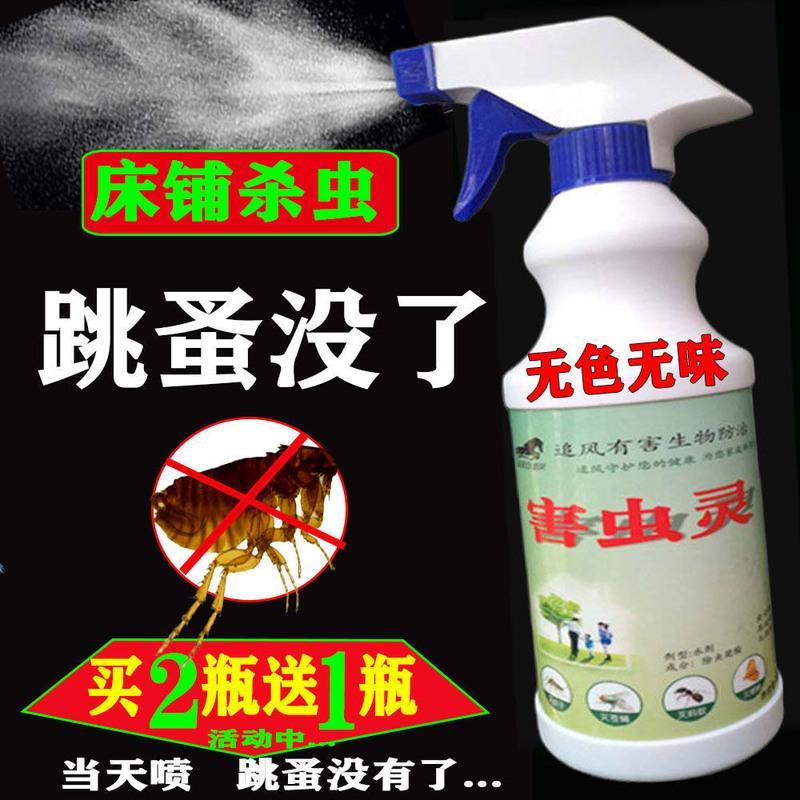 家用灭吸血跳蚤克星蜘蛛除蟑螂虫卵室内书虱床上虱子净喷雾杀虫剂