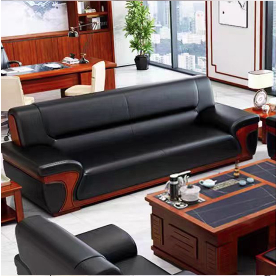 爱得帮牛皮三人位沙发 2310*930*910mm 个高清大图