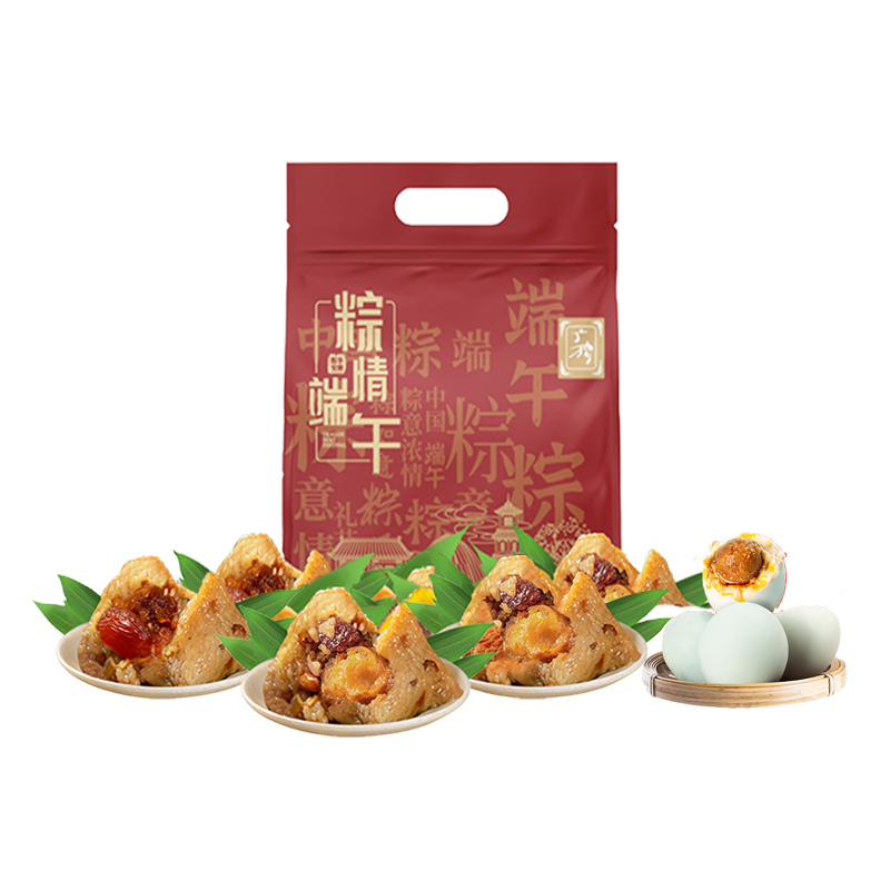广珍 - 粽享端午粽子礼袋 940g