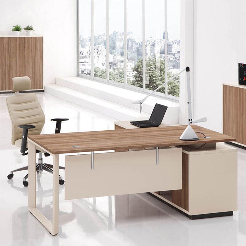 北京德诚和现代简约经理桌办公组合老板桌班台班桌经理办公桌高清大图