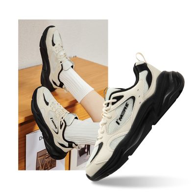 361°女鞋运动鞋女新款网面透气休闲鞋轻便潮流老爹鞋鞋子