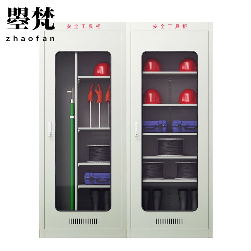 曌梵电力安全工具柜2米组高清大图