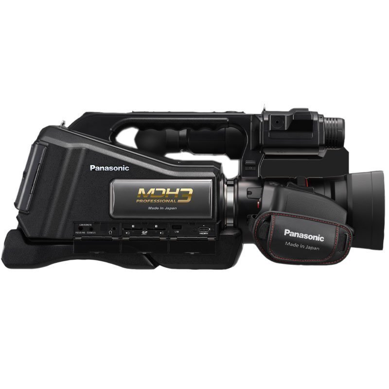 松下(Panasonic)HC-MDH3GK 肩扛高清摄像机 内置LED视频灯(300lux)低光拍摄(1.2lux)