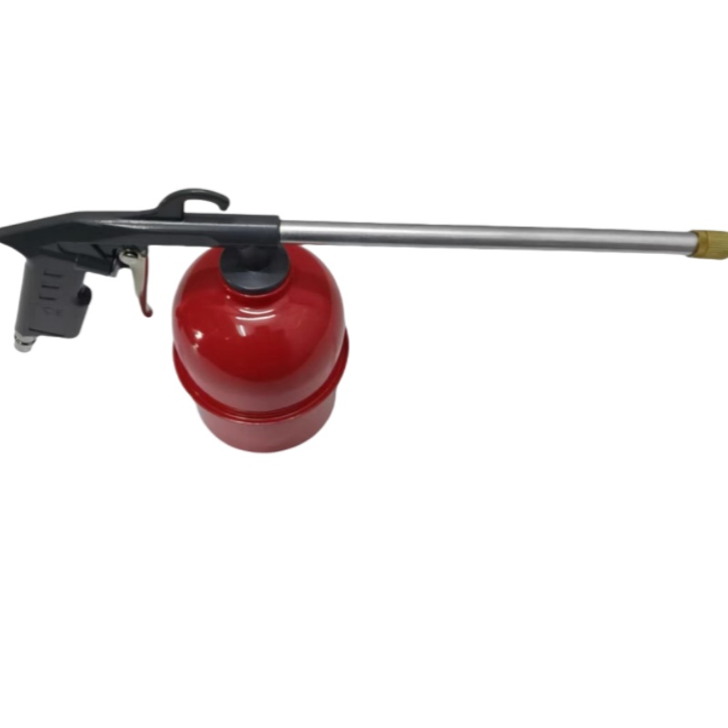 依诺九吉 水气两用清洗枪气动高压喷壶 清洗枪-铁壶不可调750ml 把高清大图