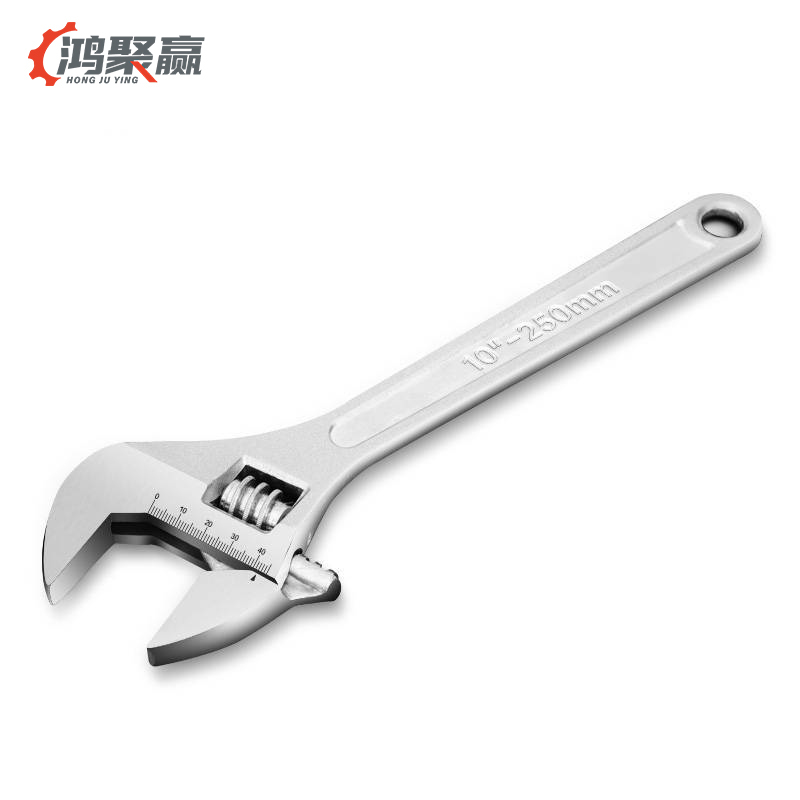 鸿聚赢 活口扳手 10寸 把高清大图