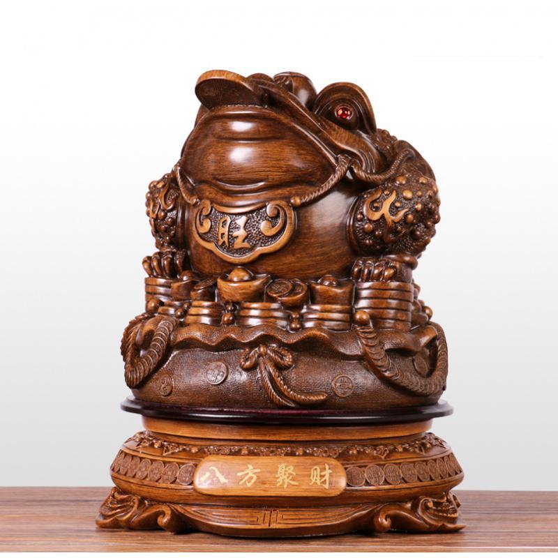 美帮汇大号三足金蟾工艺品蟾蜍摆件店铺开业礼品客厅玄关乔迁