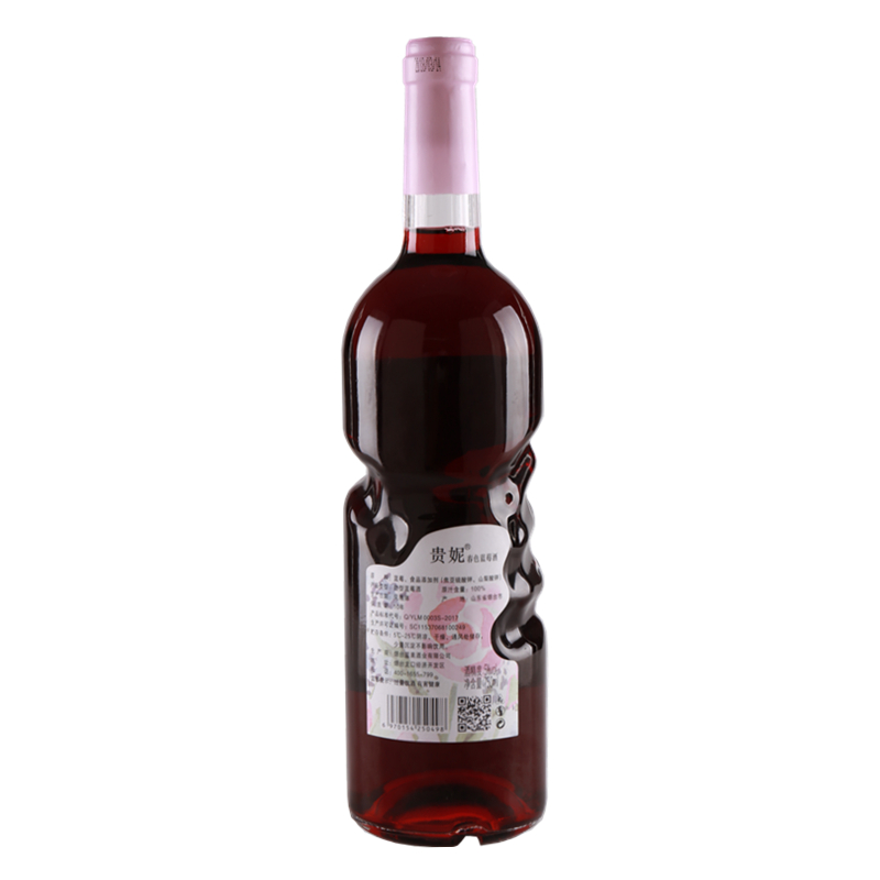 贵妮春色蓝莓酒天使之手瓶型果酒高清大图