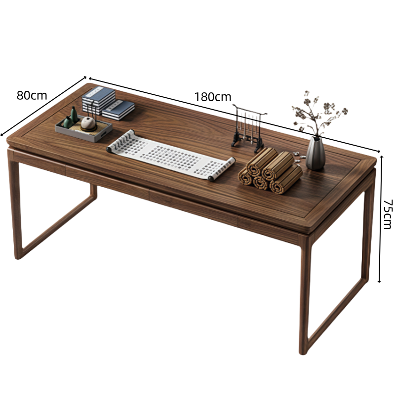 豫龙都 写字台 实木张高清大图