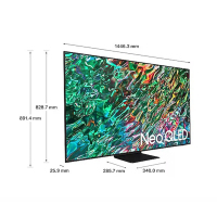 三星65QN90CA 65英寸 量子点Mini LED 4K超高清 3+32G 120Hz 杜比全景声 超薄平板电视