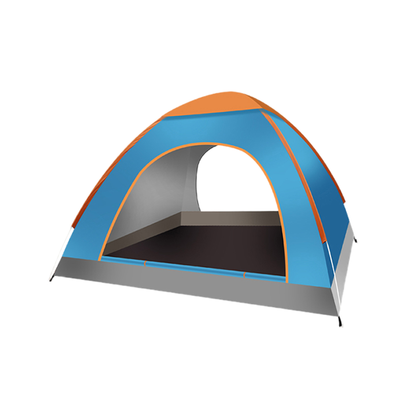 劲脉 全自动露营帐篷 天蓝-200*150*120CM 顶高清大图