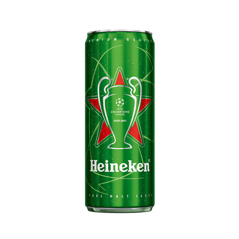 喜力(Heineken)啤酒330ml*24罐 瘦身罐 整箱装(新老包装随机发货中)