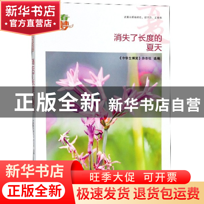 正版 消失了长度的夏天/我的青春我的梦全国中学生校园美文精品集高清大图