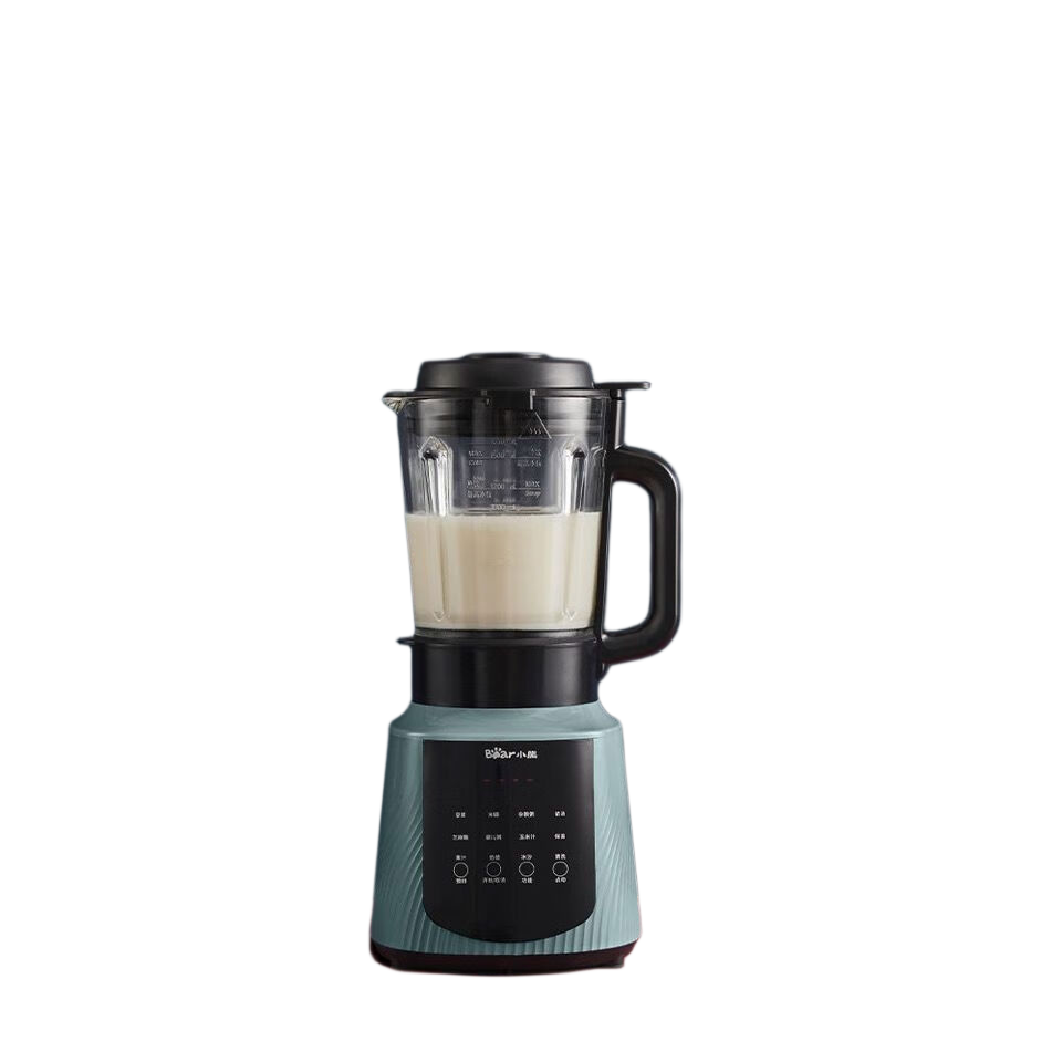 小熊bear破壁机榨汁豆浆机1.5L大容量按键操作轻音防溢免过滤 PBJ-C16G5-S01