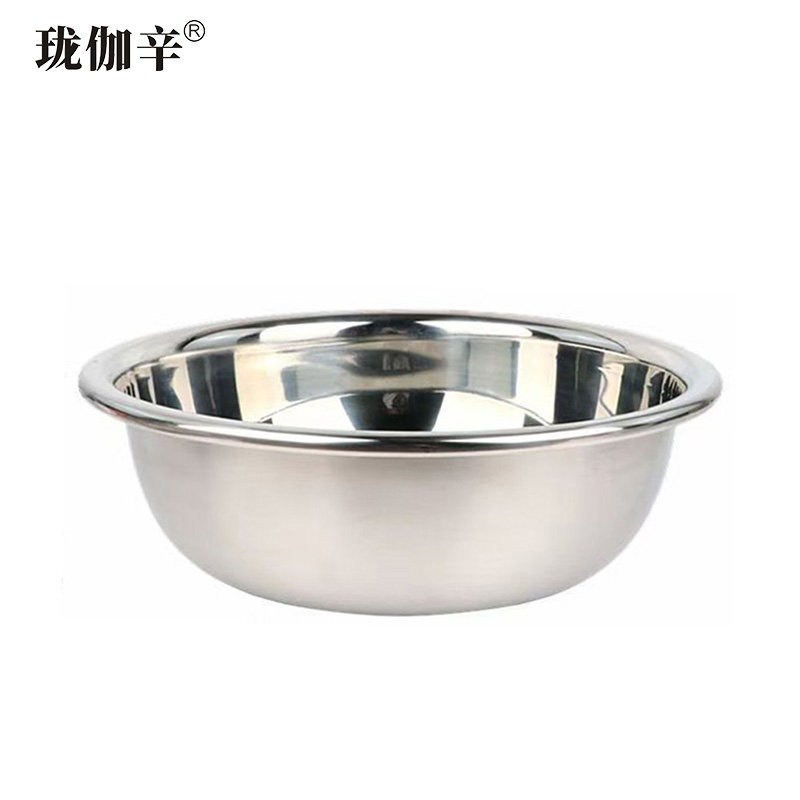 珑伽辛 加厚不锈钢盆 菜盆 大盆 40cm/个高清大图