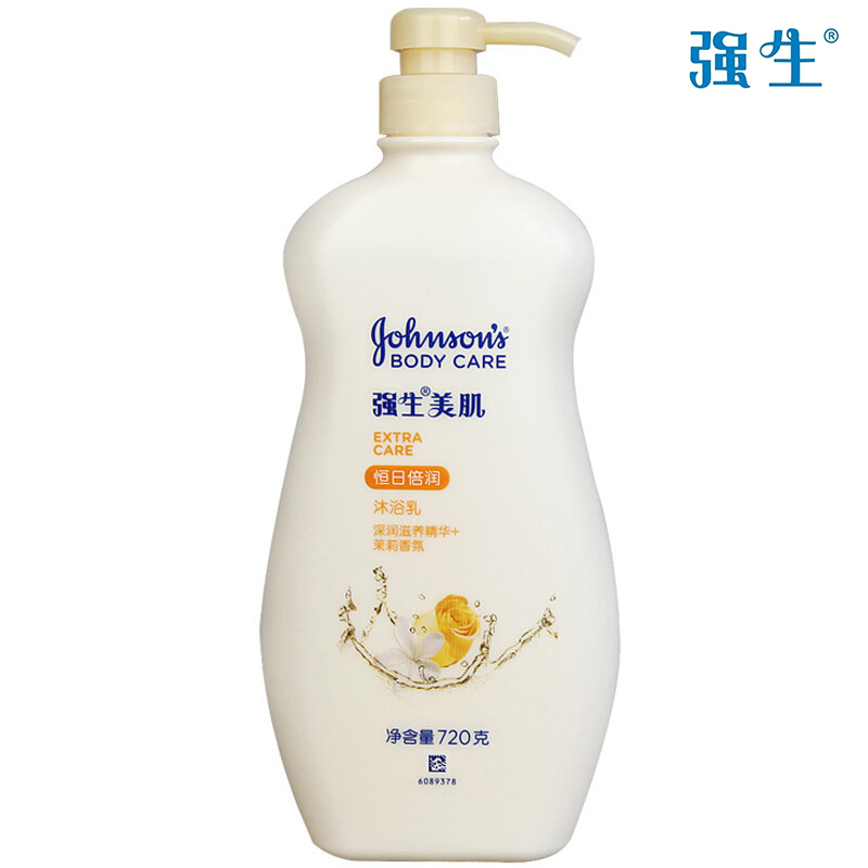 强生(Johnson)0244强生美肌恒日倍润沐浴乳720g 1瓶装