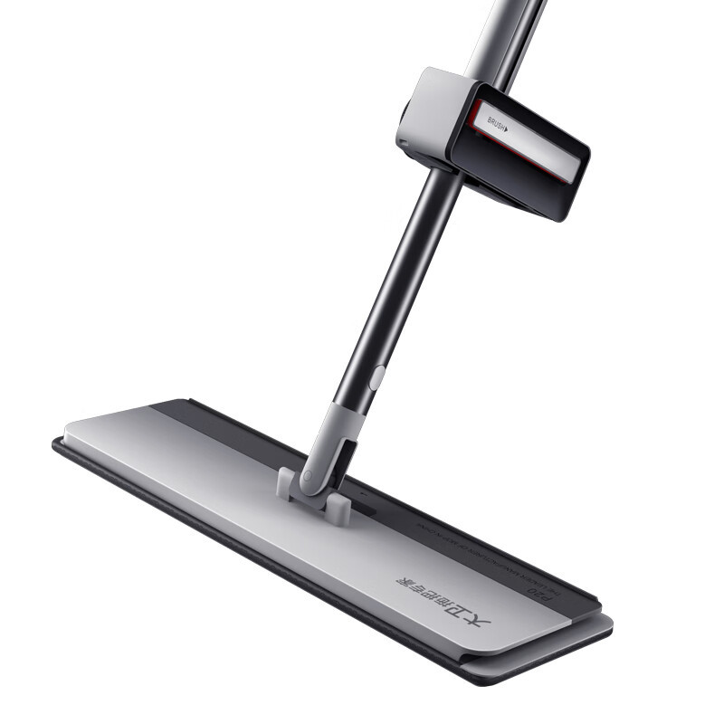 大卫 P20拖把家用免手洗平板拖干湿两用深层刷污拖布平拖一杆2布