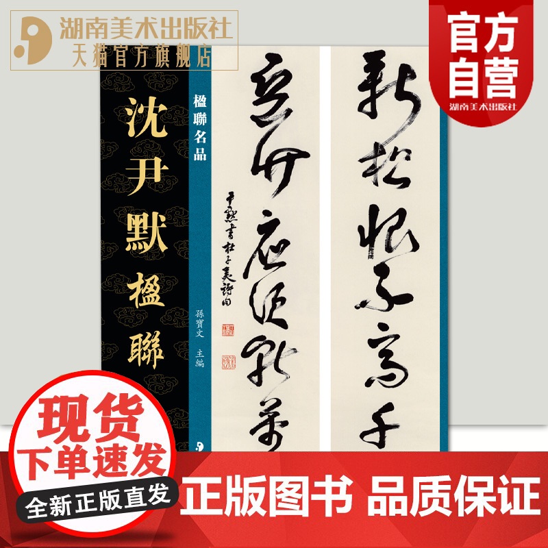 正版新书楹联名品沈尹默楹联高清大图