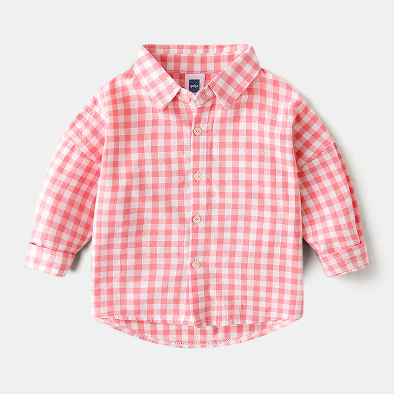 男童秋季长袖格子衬衫秋天童装衬衣儿童宝宝小童上衣1岁3婴儿外套参数