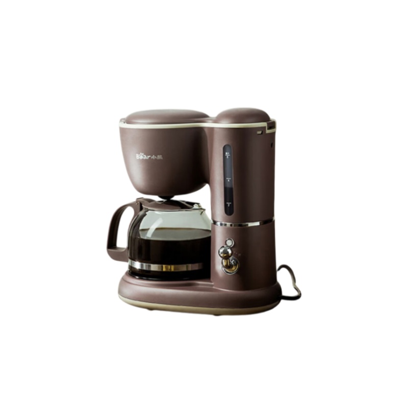 小熊(Bear)KFJ-A06Q1 咖啡机美式家用600ml滴漏式小型迷你煮茶器泡茶壶电热水壶煮咖啡壶